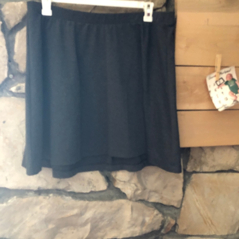 Old Navy Gray Skater Skirt